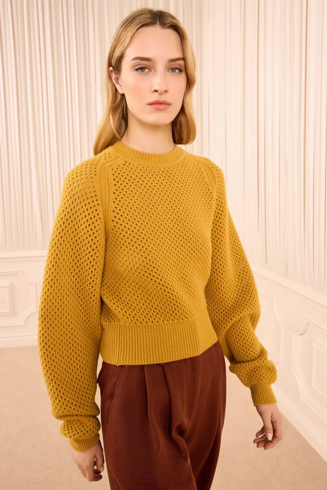 Ronan Knit Pullover - Turmeric — Ulla Johnson