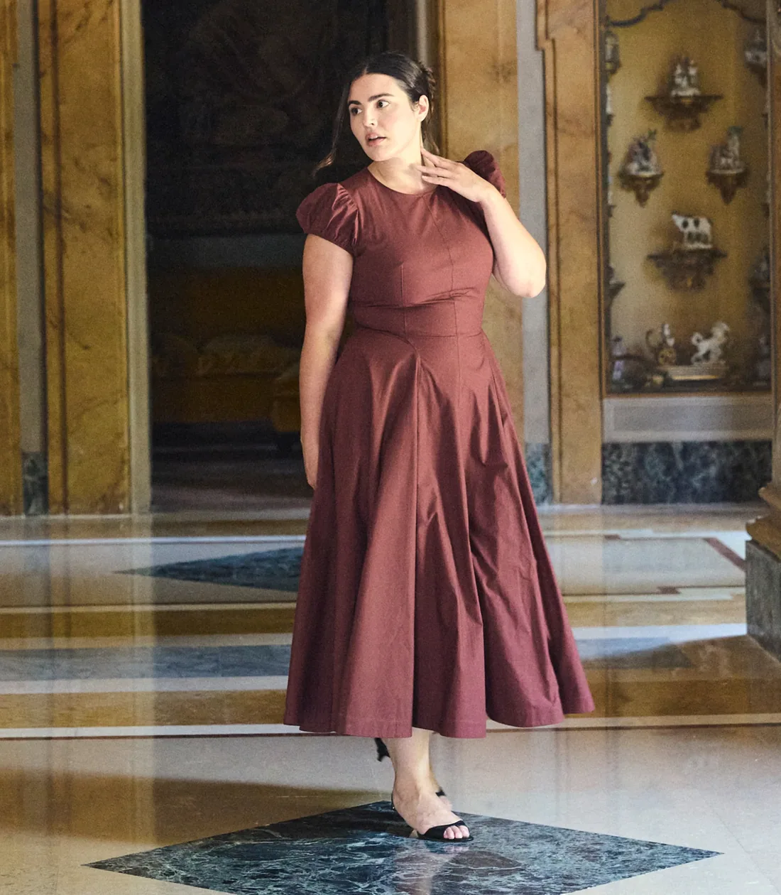Rivelle Dress · Dahlia — Dôen