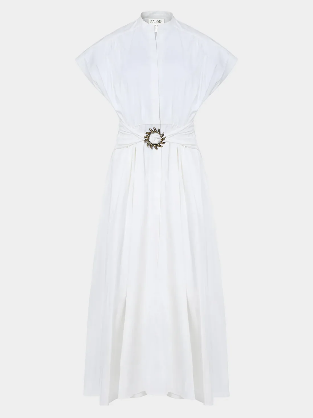 Neesha Dress in White — Saloni