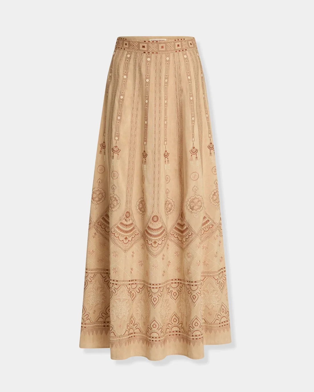 Camille Skirt with Meridiana Embroidery — Emporio Sirenuse