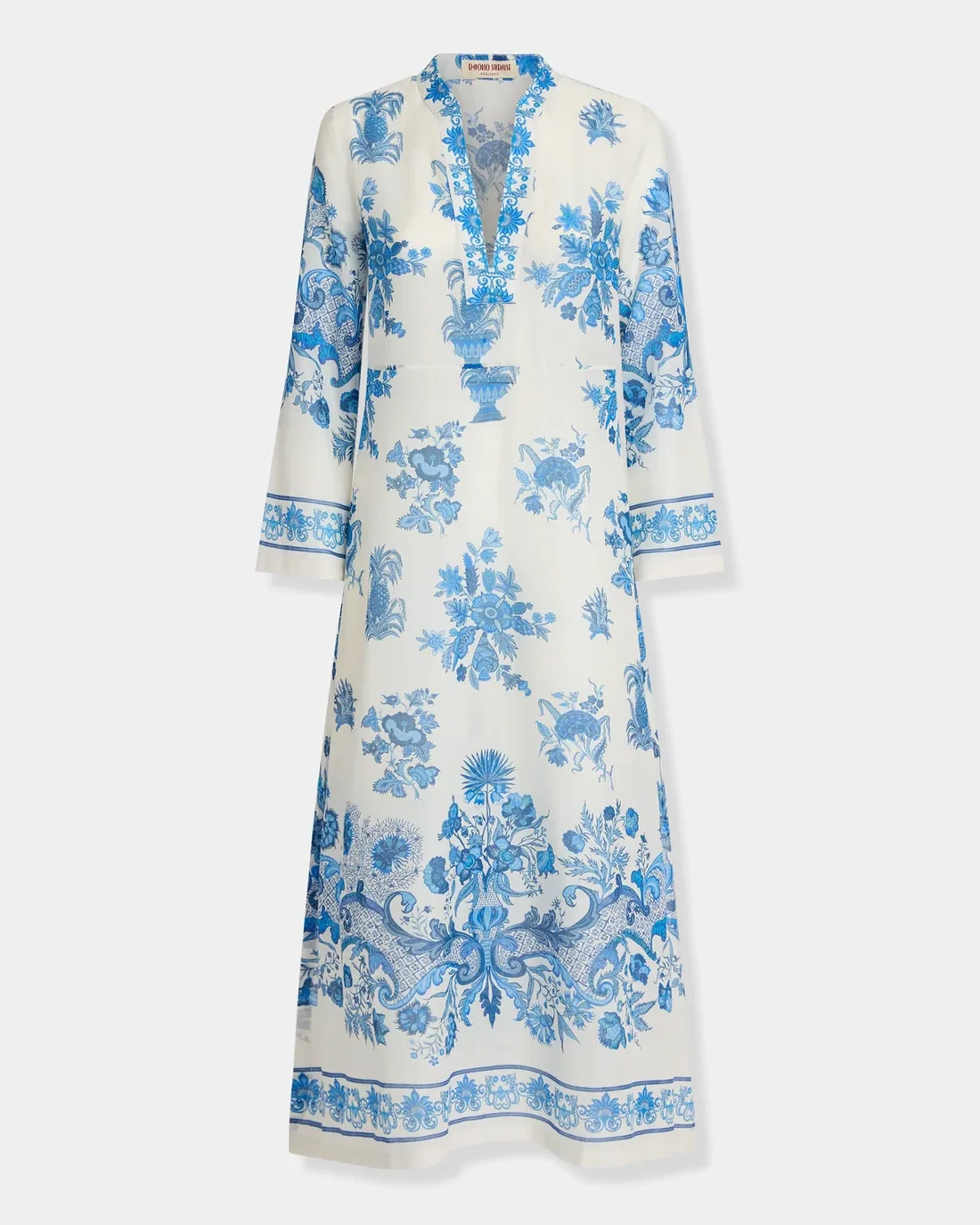 Giada Caftan in Chintz Print — Emporio Sirenuse