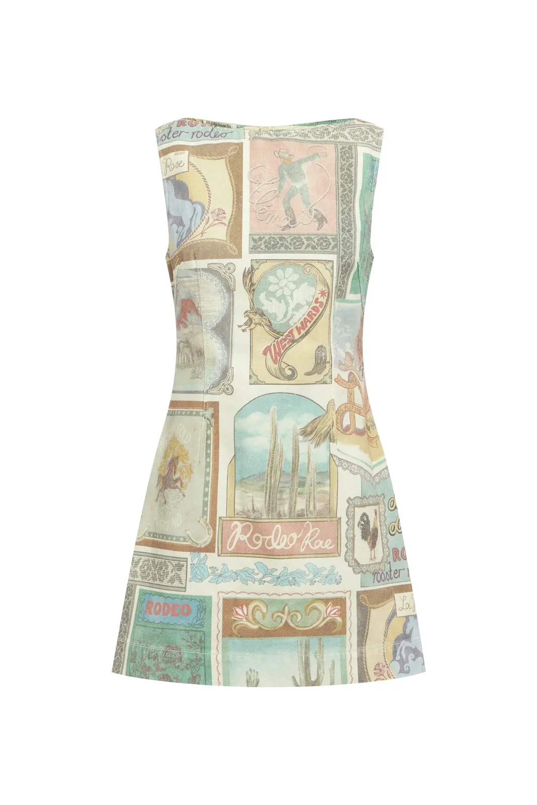 Andie Denim Mini Dress — Alémais