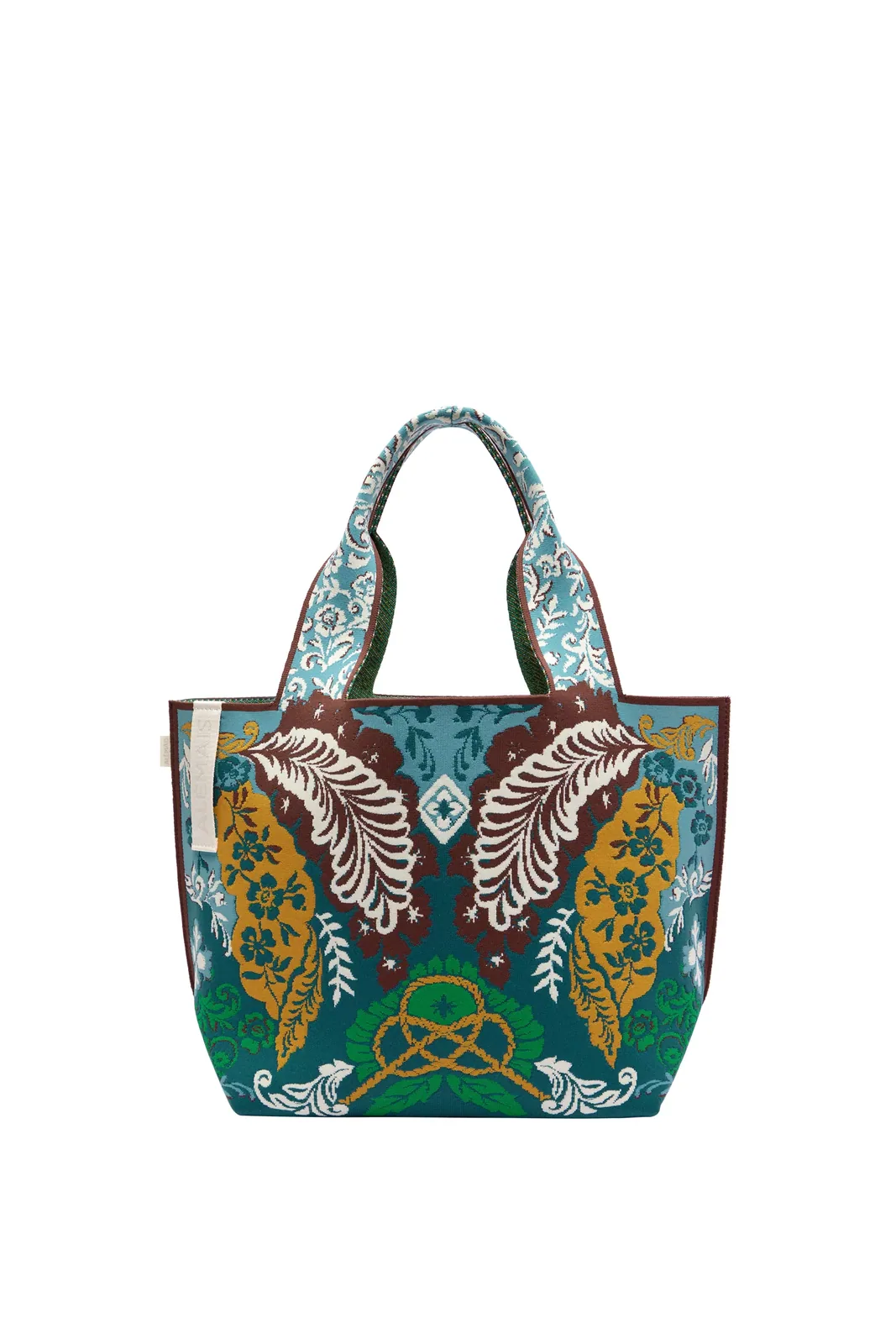 Florence Jacquard Maxi Tote — Alémais