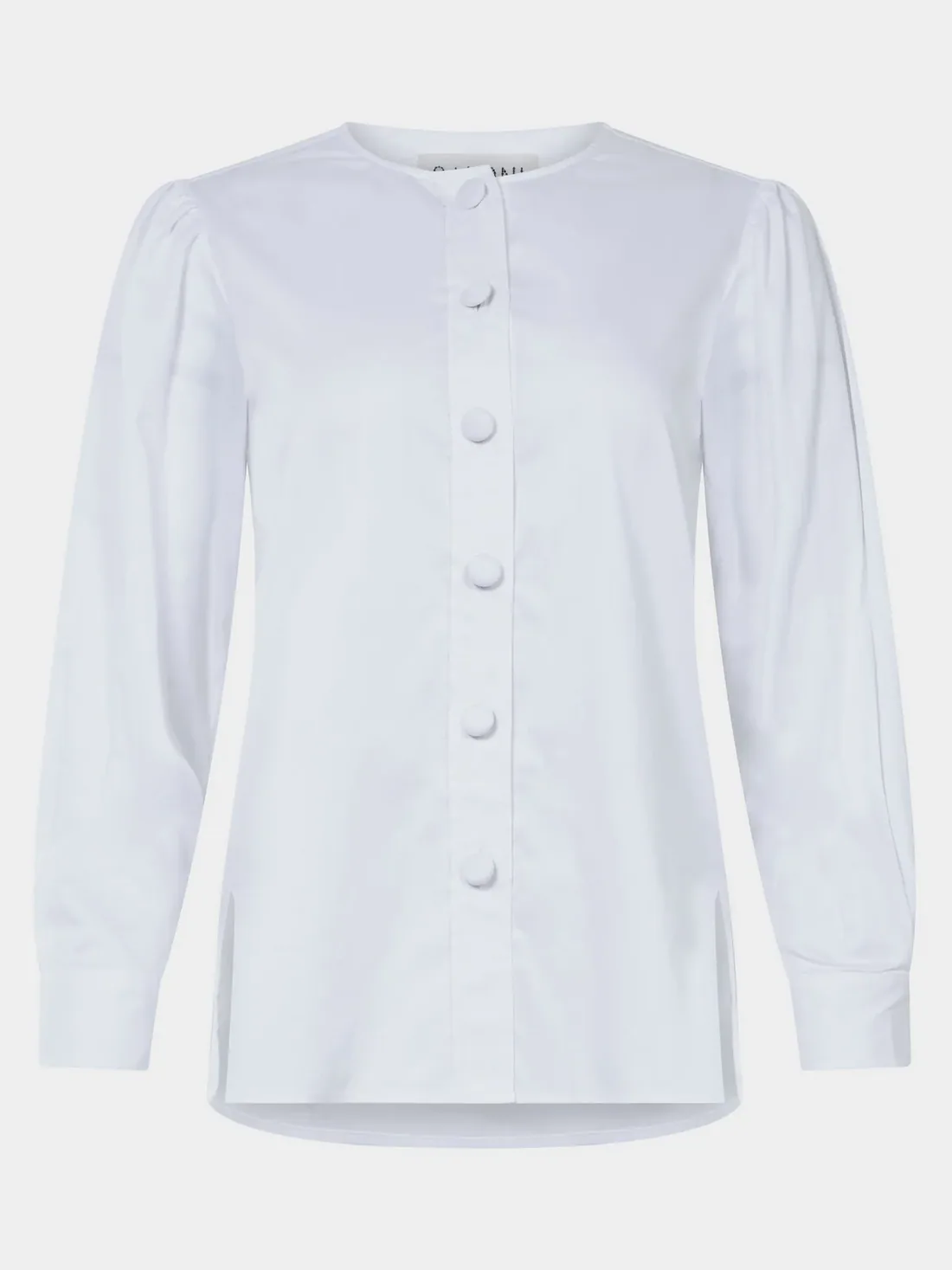 Erin B Shirt In White — Saloni