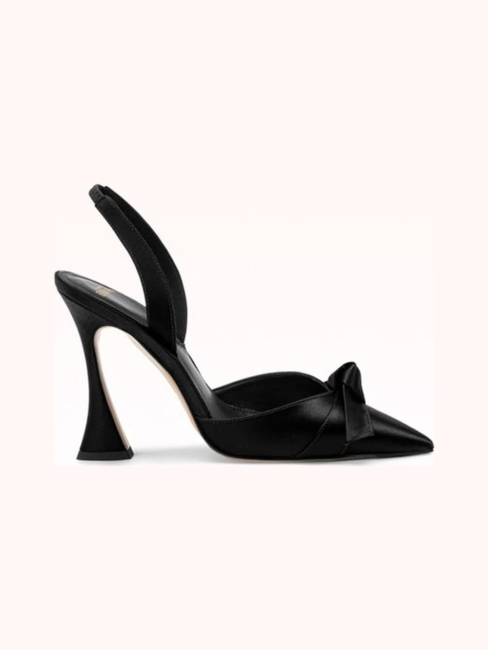 Clarita Bell Slingback 100 Black — Alexandre Birman