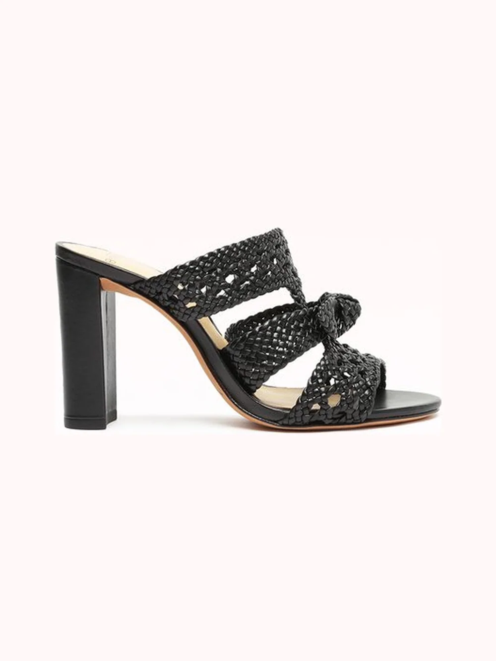 Clarita Braided Mule 90 Black — Alexandre Birman