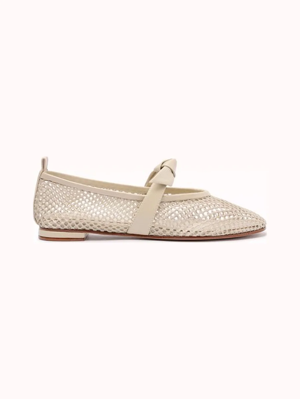 Clarita Ballerina Mesh Dove — Alexandre Birman