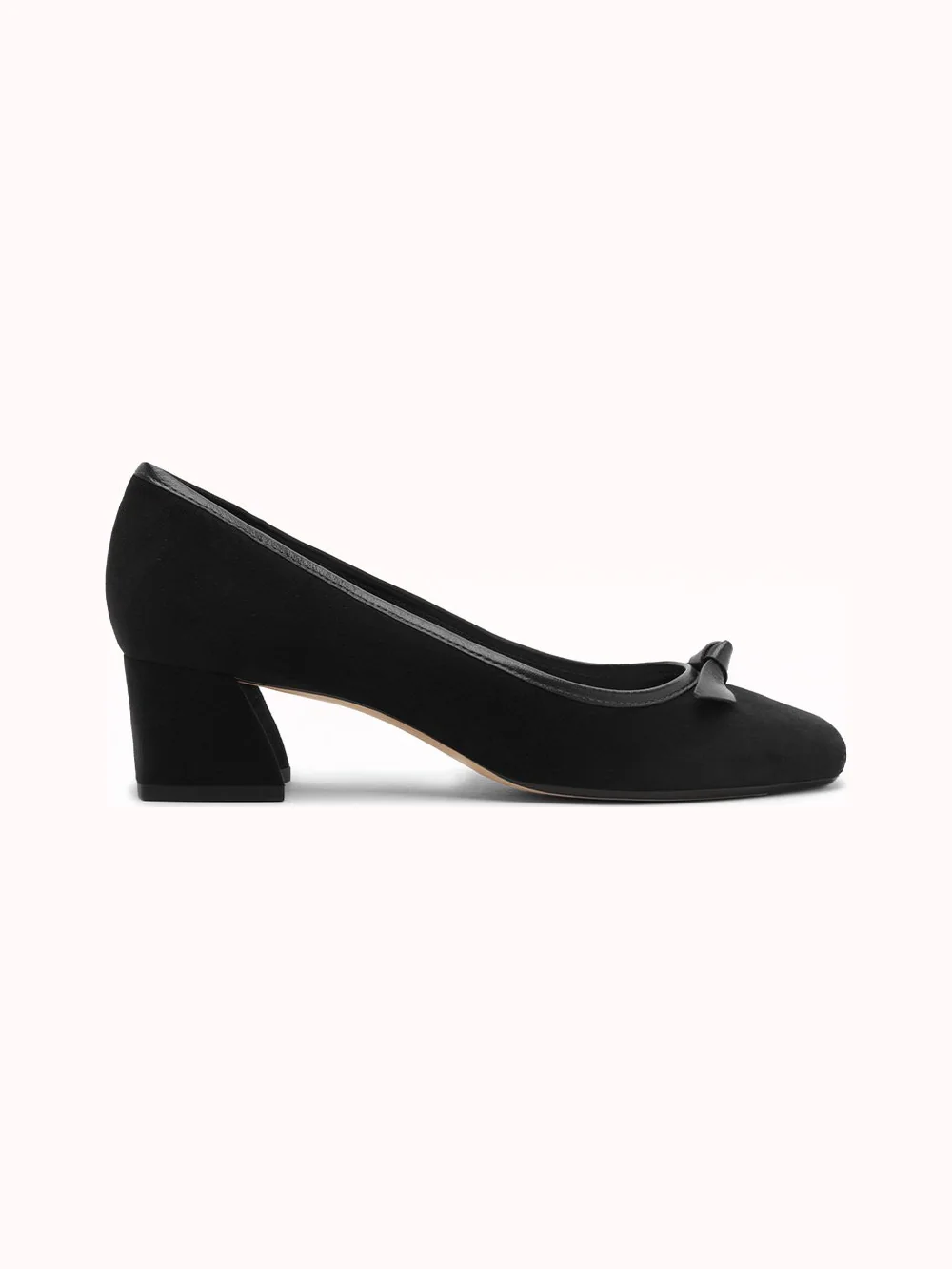 Clarita Square Pump 45 Black — Alexandre Birman