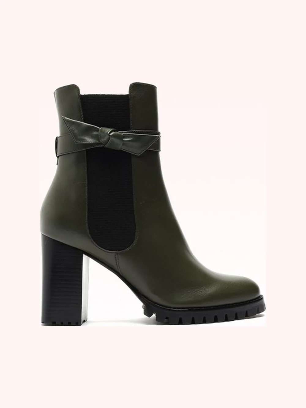 Clarita Rain Boot 85 Moss — Alexandre Birman