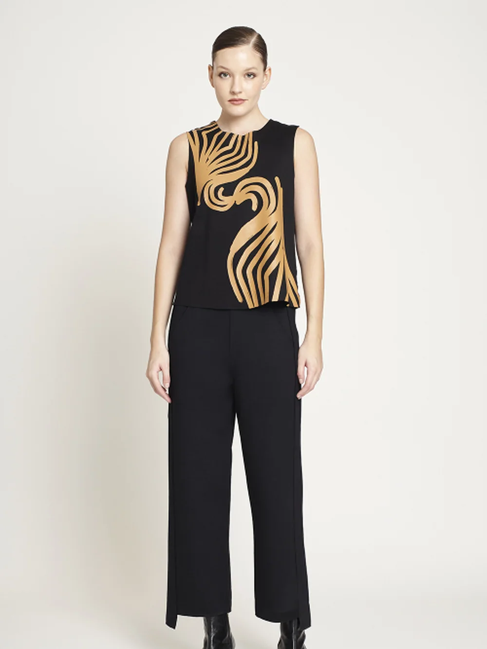 Blusa Duplo Leve Silk Art Deco — FIT