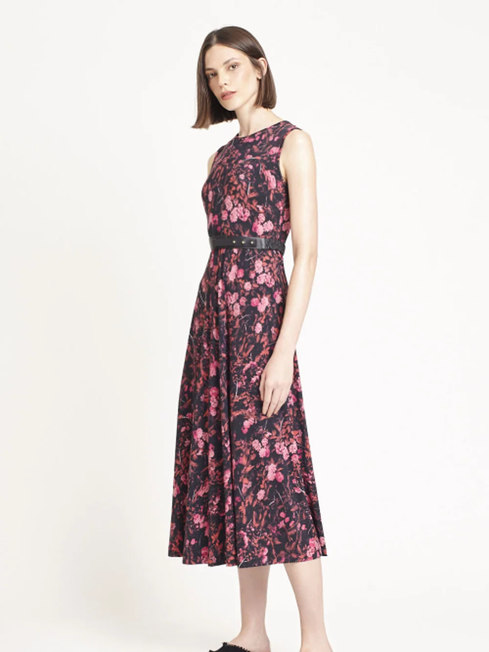 Vestido Jersey Estampa Bosque — FIT