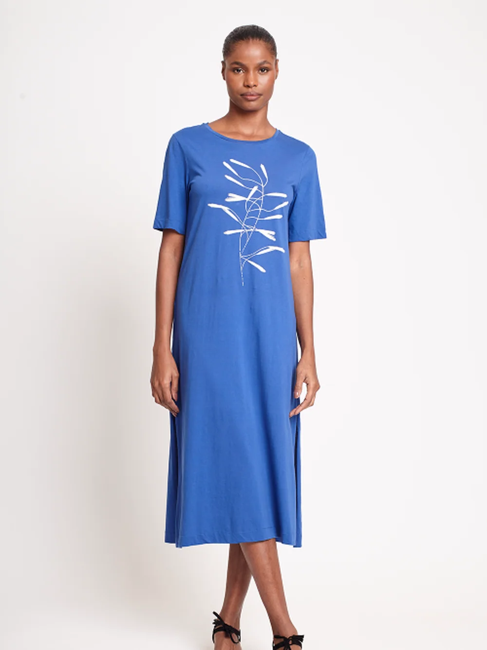 vestido algodão pima I flor do campo — FIT
